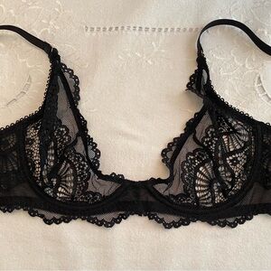 Savage X Fenty unlined lace balcony bra